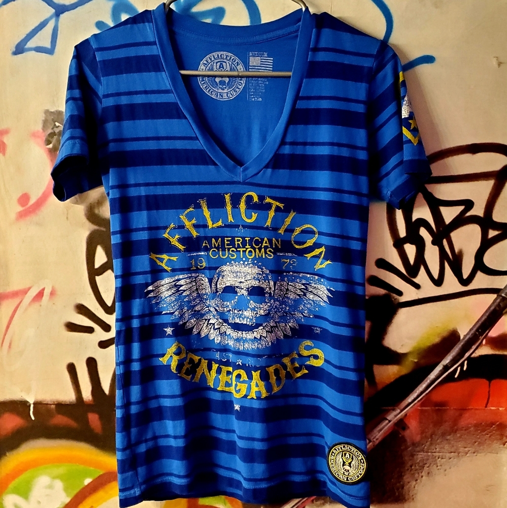 Affliction V-Neck T-Shirt